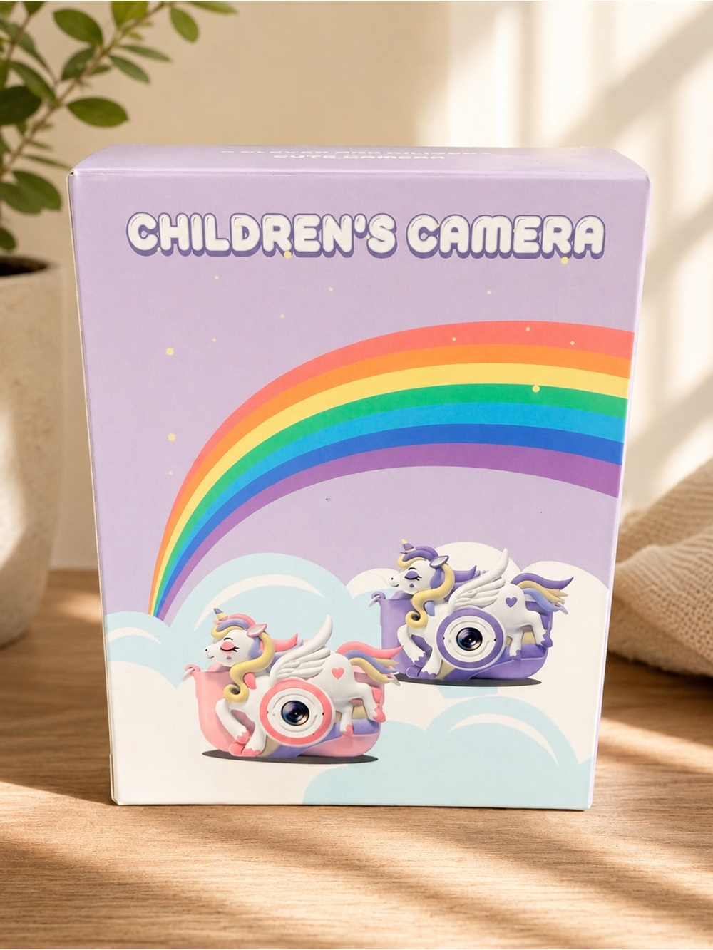Kids Unicorn Digital Camera Purple Rainbow New in Box